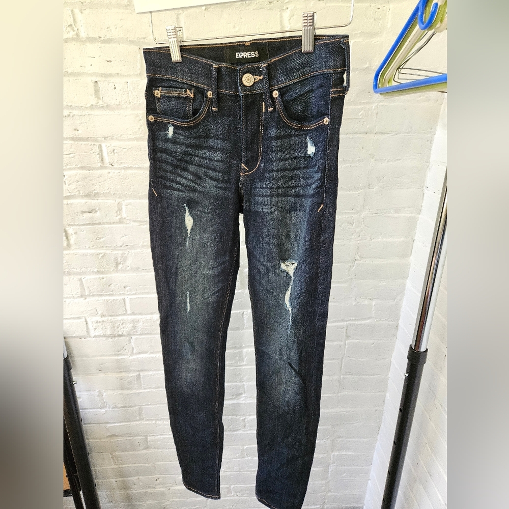 Express Mid-Rise Legging Jean